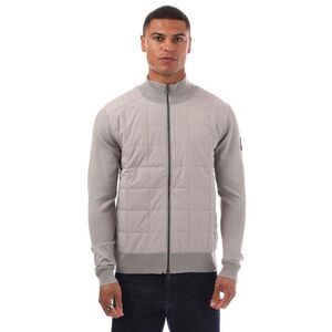 Belstaff Mens Full Zip Cardigan / Gray